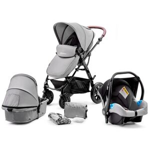 Kinderkraft Poussette trio combinee 3en1 Moov gris