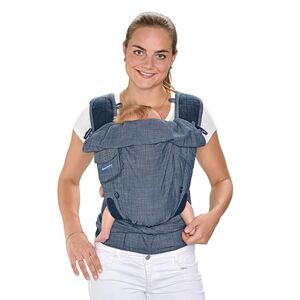 Hoppediz Porte-bébé Bondolino Plus Popeline denim taille unique