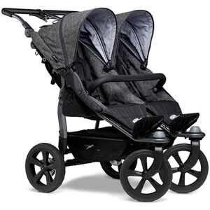 tfk Poussette double côte à côte Duo Ecco Premium anthracite