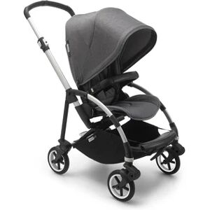 bugaboo Poussette Bee 6 classique complète châssis alu/habillage grey melange