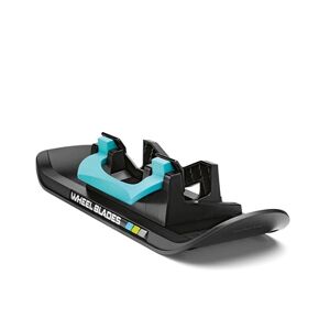 Nicon-Tec Wheelblades Ski pour poussette simple XL noir/bleu
