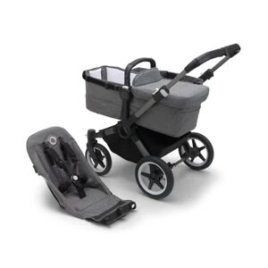 bugaboo Poussette duo combinée 2en1 Donkey 5 Base Graphite/Grey Melange