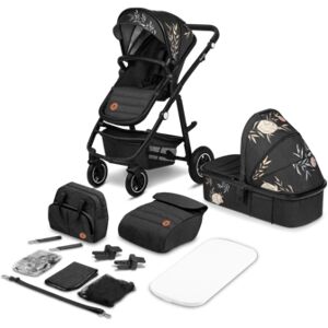 lionelo Poussette duo combinee 2en1 Amber Lovin Black