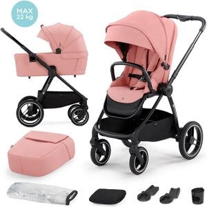 Kinderkraft Poussette duo combinée 2en1 NEA ash pink