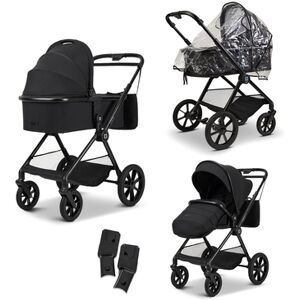 Lässig Bavoir bébé scratch gris foncé gris clair beige lot de 3