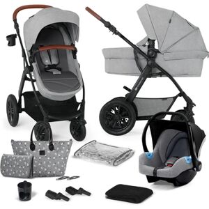 Kinderkraft Poussette trio combinée 3en1 XMOOV light gray