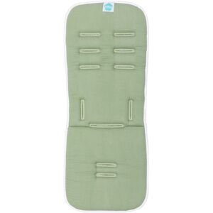 fillikid Matelas d'assise de poussette reversible mousseline sauge