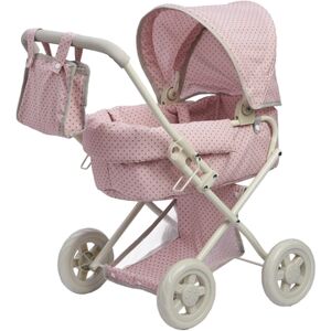 Teamson Kids Poussette poupon Princess Deluxe, Dots