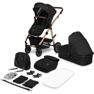 lionelo Poussette duo combinee 2en1 Amber Black Onyx