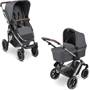 ABC DESIGN Poussette duo combinée 2en1 Salsa 4 Air Asphalt collection 2024