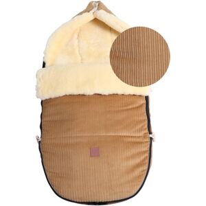 Kaiser Chancelière pour poussette hiver universelle FILIUS CORD camel