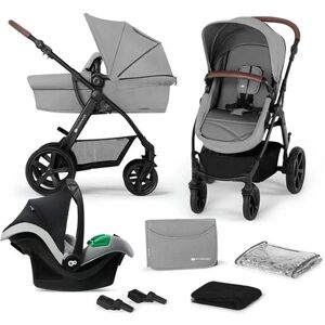 Kinderkraft Poussette trio combinée 3en1 MOOV CT MINK PRO GREY