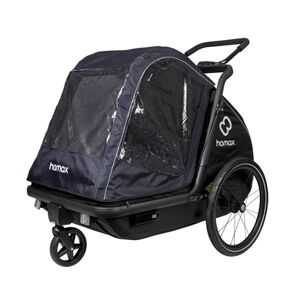 hamax Habillage pluie pour remorque de velo pour chien L Navy blue/Black