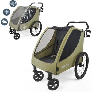 509 Crew Chariot poussette double Trekker II Khaki