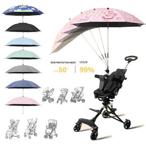 Parasol universel pour bébé, pare-soleil/pluie, auvent pour Buggy, poussette, landau UPF50 + - Publicité