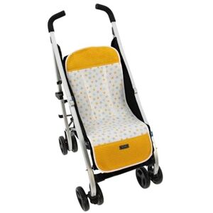 Rosy Fuentes Housse d'été universelle pour poussette légère et respirante Compatible avec Maclaren, Bugaboo Bee, Cibex, etc. Orange - Publicité