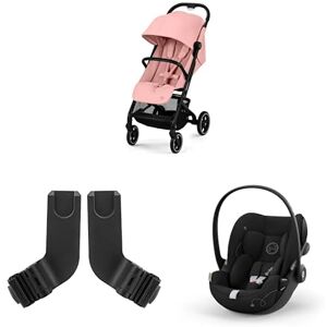 Cybex Cloud G i-Size Moon Black, Beezy Adapter, Beezy Candy Pink - Publicité