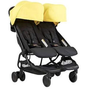 mountain buggy Nano DUO V1 Poussette double Jaune - Publicité