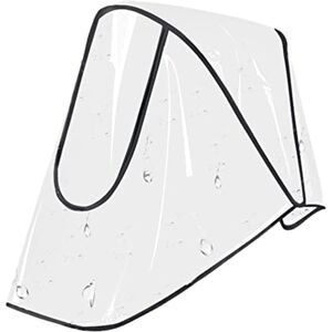 KIXS poussette pour la pluie Protection contre les intempéries pour poussette siège d'auto pour bébé transparent coupe-vent,poussette parapluie d'hiver imperméable universelle - Publicité