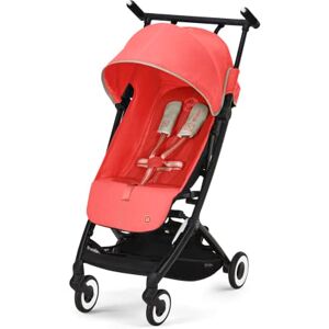 Cybex Gold Poussette Libelle avec Harnais One-Pull, de 6 Mois à 4 ans env. (max. 22 kg), Ultralégère (seulement 6 kg), Hibiscus Red (Rouge) - Publicité