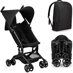 MOMI Poussette  GRACE pour enfant à partir de 6 mois (jusqu'à 15 kg), avec un sac à dos pour le transport après pliage, poussette pliable avec harnais de sécurité 5 points, panier de courses - Publicité