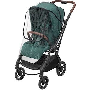 Maxi-Cosi Habillage pluie pour poussette ultra-compacte, Habillage pluie pour buggy, Compatible avec l'ensemble des poussettes et des buggys ultra-compacts , Transparent - Publicité