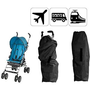 FakeFace Sac Universel de Rrangement Sac de Transport Landau Imperméable pour Bébé Poussette Voyage Bébé Poussette Sac de Voyage Couverture Sac De Rangement pour Avion Porte Chèque Accessoires Voyage - Publicité