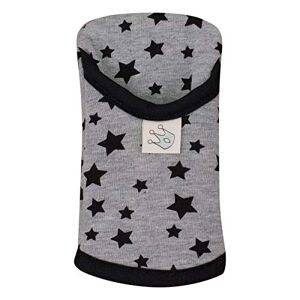 JYOKO KIDS Protège-harnais de entrejambe en coton pour siège auto et poussette, de 0 à 3 ans (Black Star) - Publicité