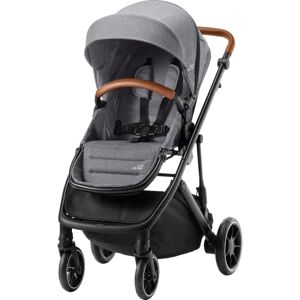 Britax Römer Poussette STRIDER M, avec roues en mousse et grand panier de rangement, de la naissance à 22 kg (4ans), Elephant Grey - Publicité