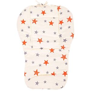 Wakects Coussin de Chariot de Bébé, Coussin de Poussette de Bébé avec 2 Bandes de Landau Coussin de Siège de Poussette Accessoire de Chariot Revêtement de Siège de Poussette de Bébé pour Parm Buggy Nouveau-né - Publicité