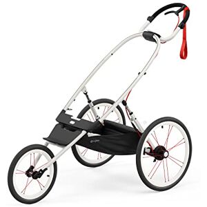 Cybex Cadre AVI pour Poussette jogger, De 6 mois à 4 ans env., Max. 111 cm et 22 kg, Cadre pour Poussette Multisport, Creme/Orange - Publicité