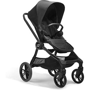 BABY JOGGER City Sights Poussette 4 grandes roues pour tous les terrains, assise réversible, refermable par une main, convertible en système modulaire avec poussette, de 0 à 22 kg Rich Black - Publicité