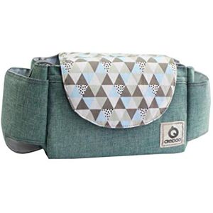 Leeadwaey Sac de rangement portable pour landau et poussette avec sangle Gris - Publicité