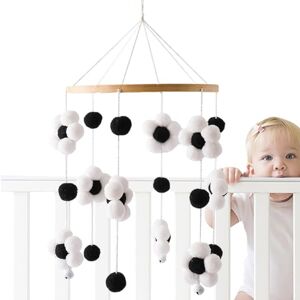 Samuliy Mobile pour bébé Lit de bébé mobile moderne Carrousel de berceau pour bébés garçons et filles de 0 à 12 mois, convient pour lit de berceau, poussette, siège d'auto, comprend des fleurs - Publicité