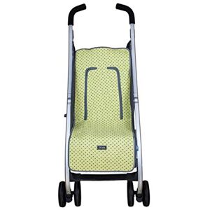 Rosy Fuentes Housse d'été universelle pour poussette légère et respirante Compatible avec Maclaren, Bugaboo Bee, Cibex, etc. Orange - Publicité