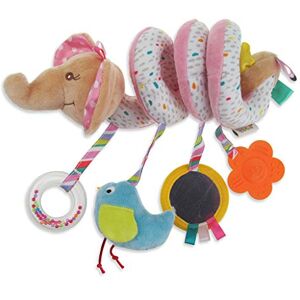 TOPJIAO Enfants bébé Ours Lapin Jouets pour bébés lit Suspendu et Poussette Soins de bébé en Spirale Chaussettes Noires Fille - Publicité