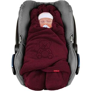 ByBoom Baby Couverture Enveloppante Hiver Universelle Multi-Usages, pour Coques Bébé, Sièges Auto (p.ex. Maxi-Cosi, Römer, etc), pour Landaus, Poussettes ou Lits Bébé; L'ORIGINAL AVEC L'OURS - Publicité