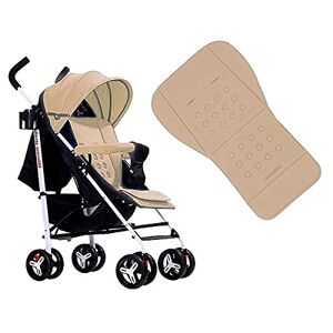 Icecode Coussin de poussette, coussin de coton de mousse de couverture de protection de revêtements de poussette de bébé/siège d'auto (kaki clair) - Publicité