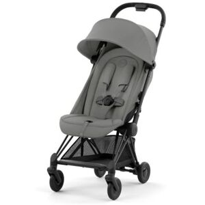 Poussette ultra-compacte COYA Matt Black Mirage Grey