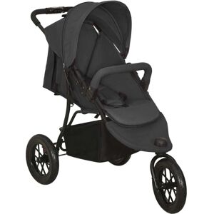 10260 vidaXL Poussette pour bébé Anthracite Acier - Publicité