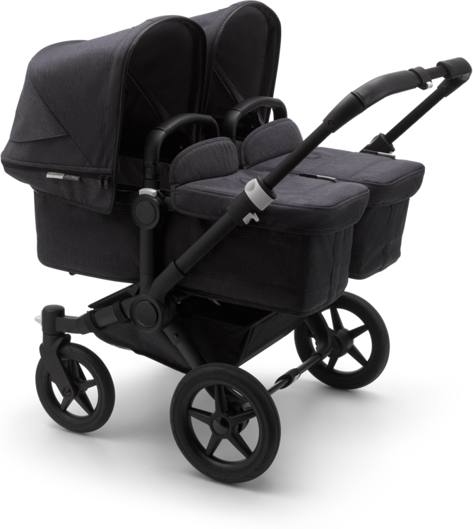 Bugaboo Poussette naissance et 2e âge Bugaboo Donkey 3 Twin black