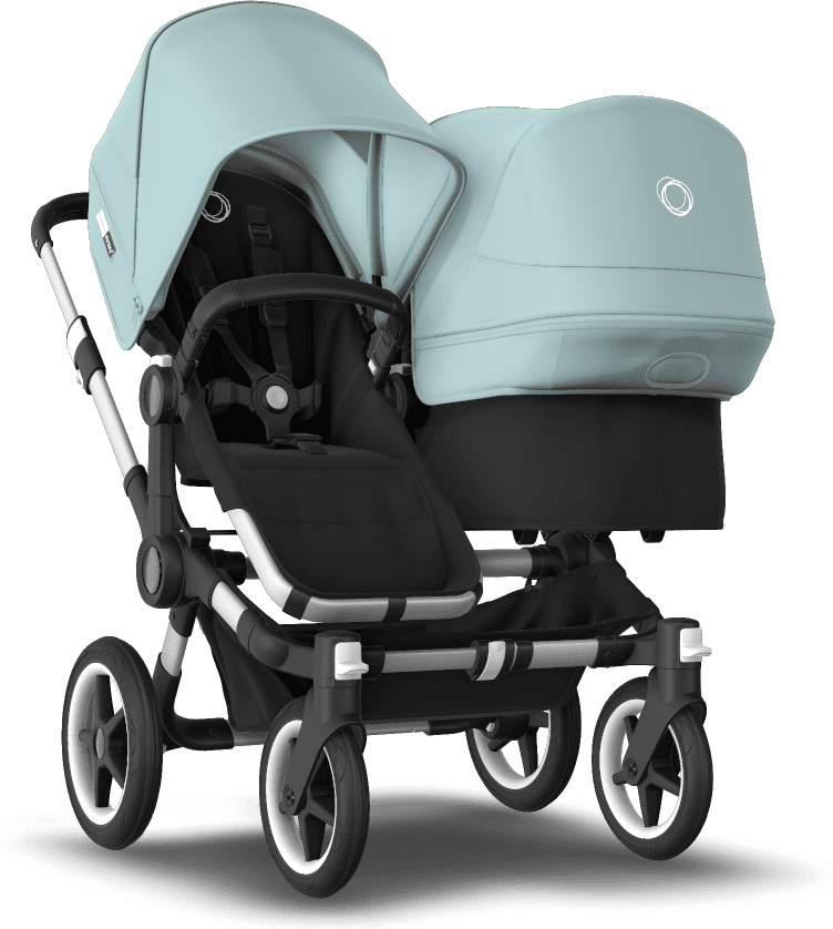 Bugaboo Poussette 2e âge et naissance Bugaboo Donkey 3 Duo blue