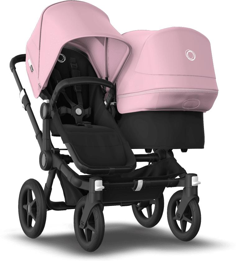 Bugaboo Poussette 2e âge et naissance Bugaboo Donkey 3 Duo pink