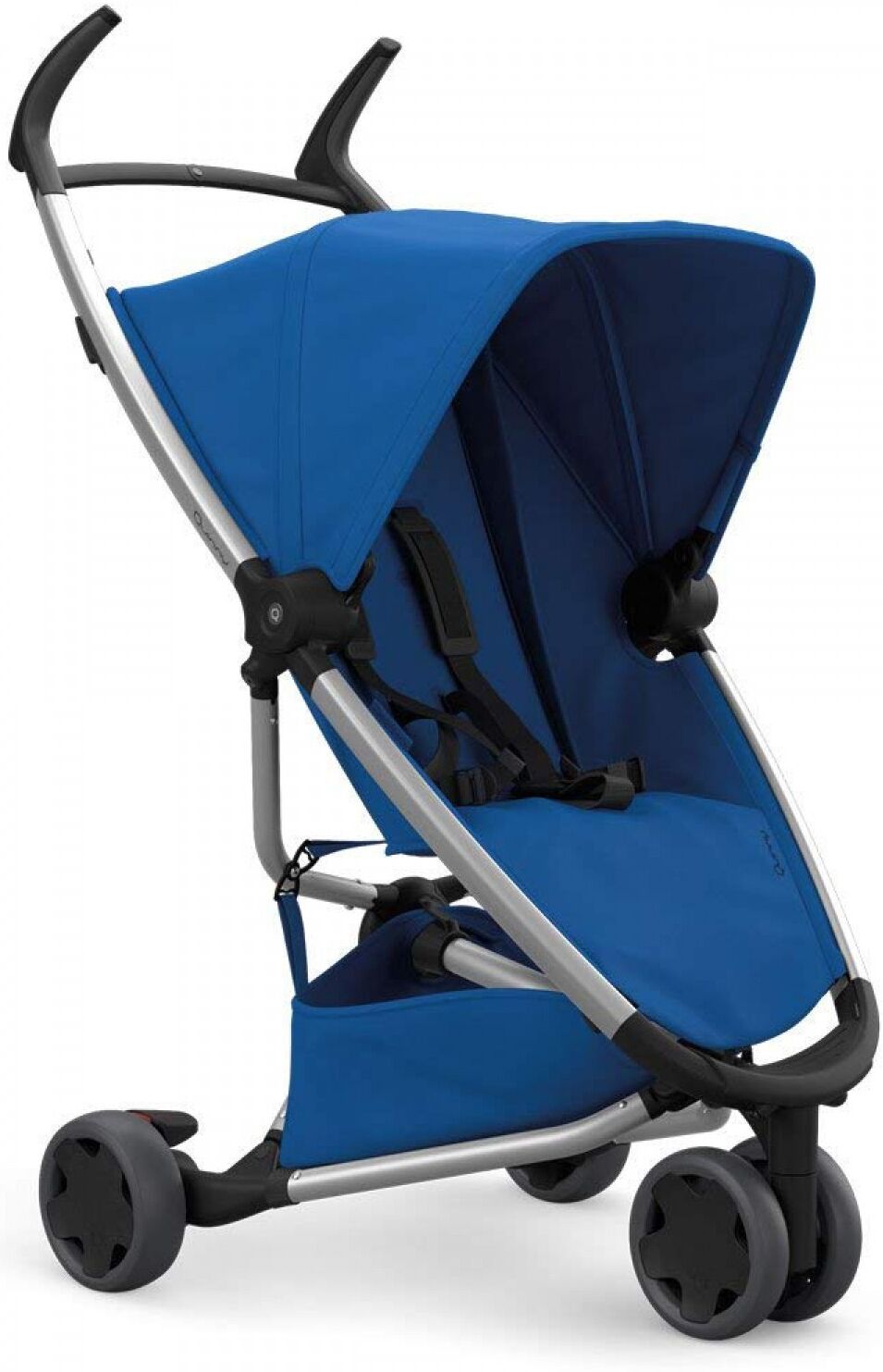 Quinny Zapp Xpress Poussette 3 Roues Légère Ultra Compacte Pliage Facile All Blu