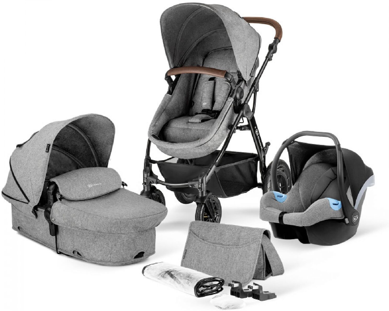 Kinderkraft Trio Kinderkraft Moov Gris Mélange