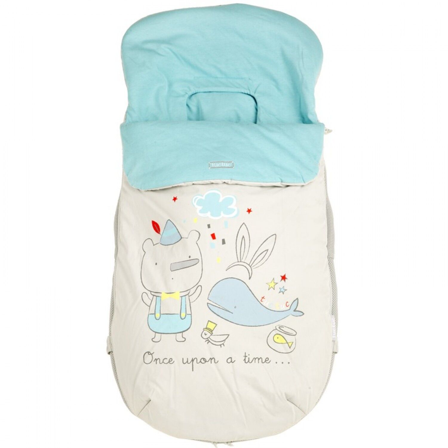 Tuc Tuc Sac pour poussette Tuc Tuc Stories Light Blue