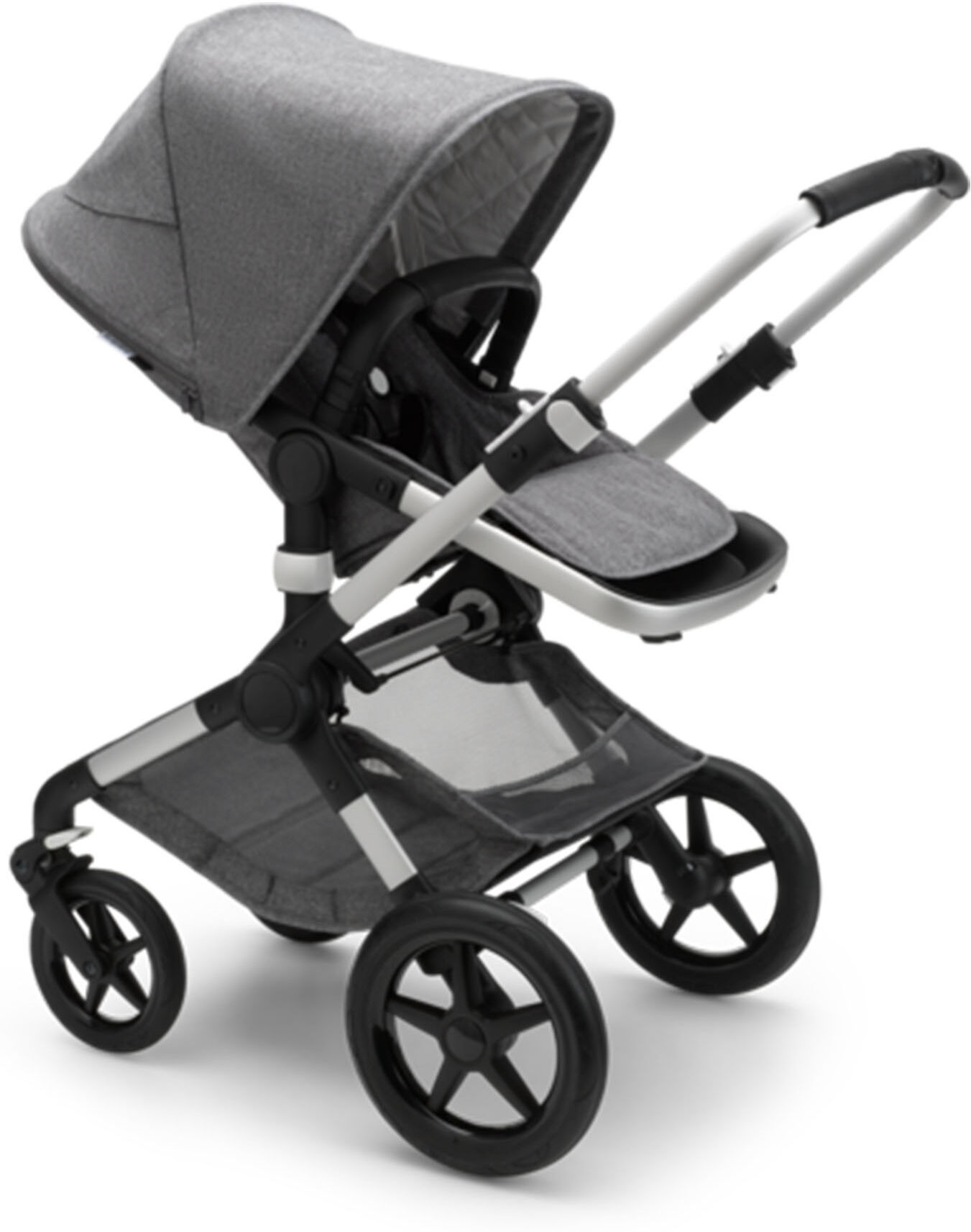 BUGABOO Kαρότσι Bugaboo Fox 2 complete Alum/Grey Melange- Grey Melange