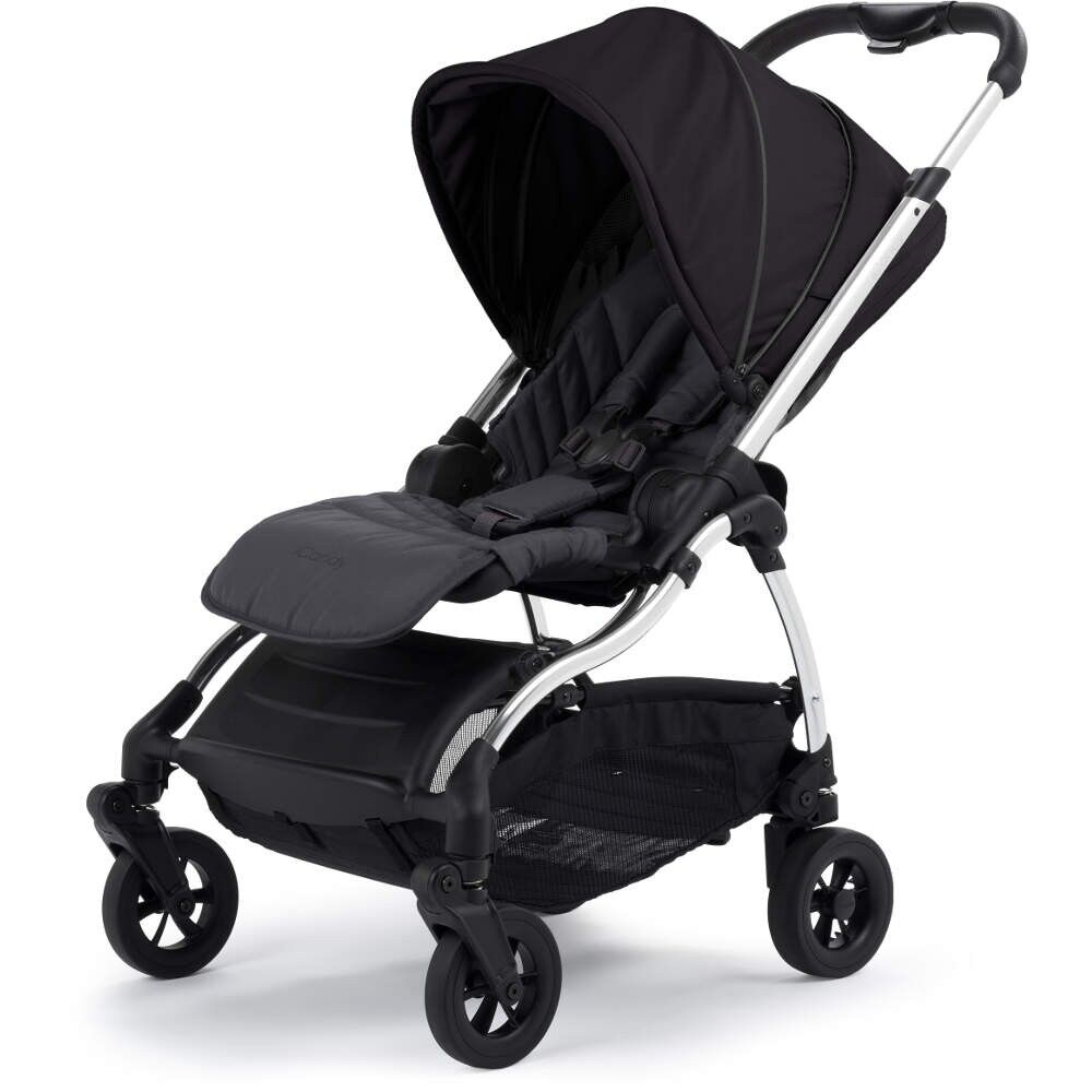 iCandy IC1753PC Raspberry Pushchair Polished Chrome + Bloomsbury Black