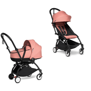 BabyZen duo Yoyo2 con Bassinet 0M+ e rivestimento 6M+ Black/Ginger