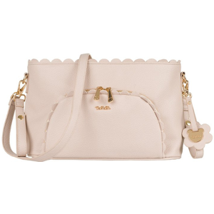 Nanan Borsa Passeggio Ecopelle Beige